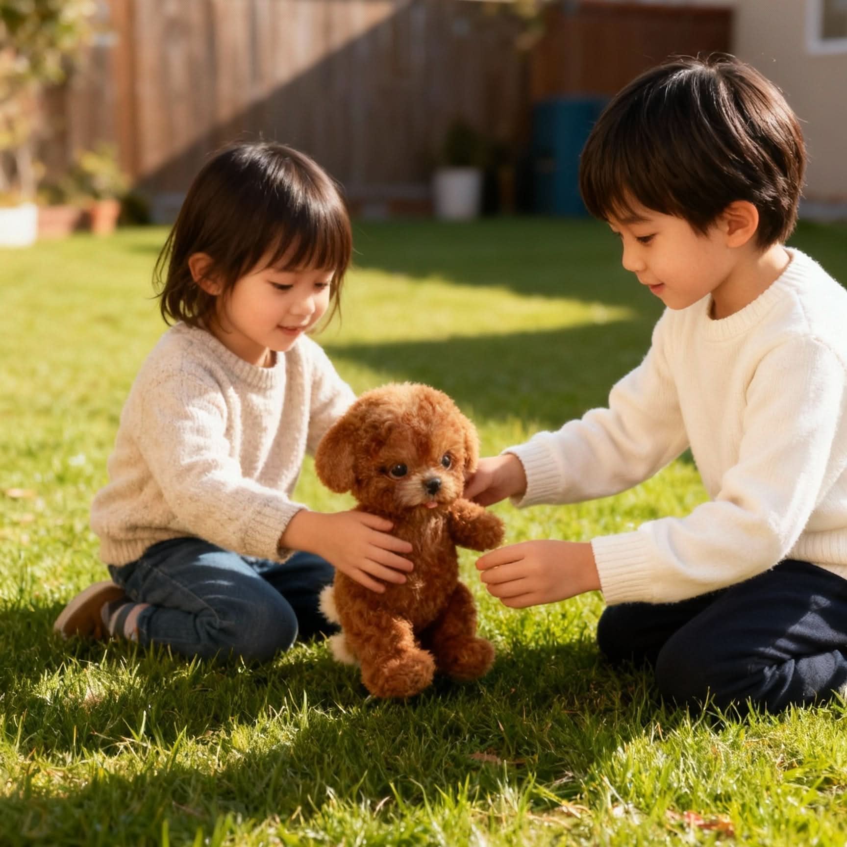 Interactive Dog Robot Toy for Kids with Realistic Movements