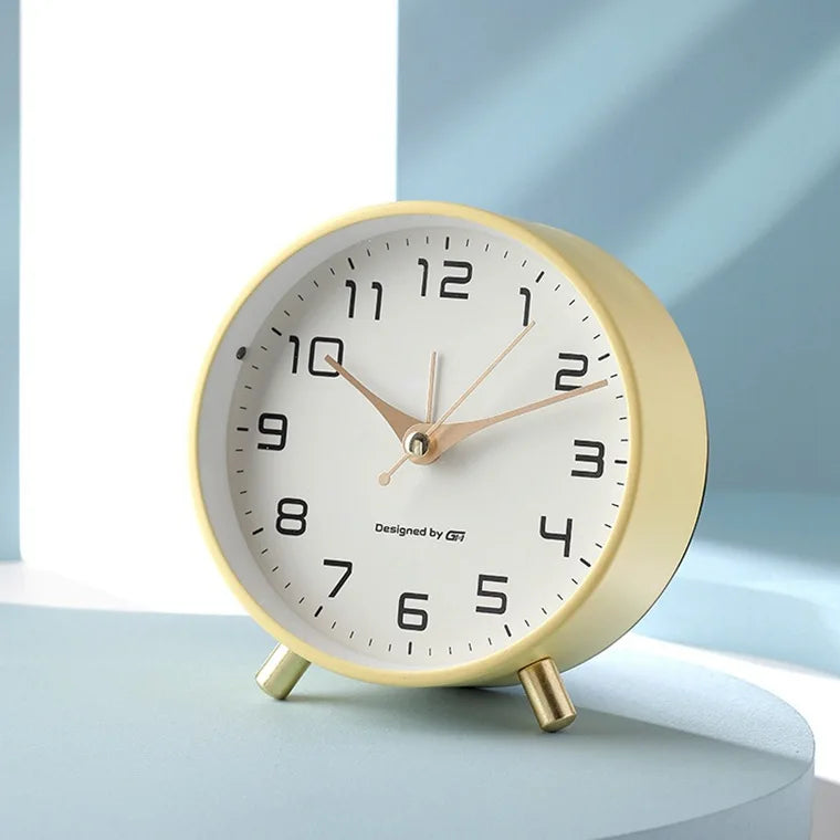 Sleek Nordic Silent Clock for Elegant Spaces