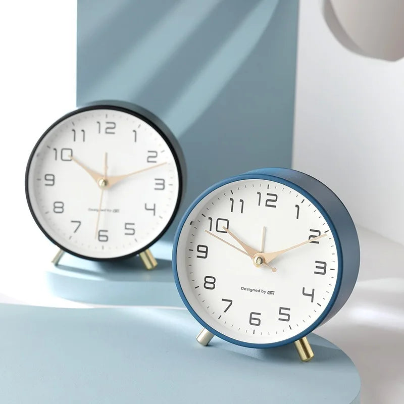 Sleek Nordic Silent Clock for Elegant Spaces