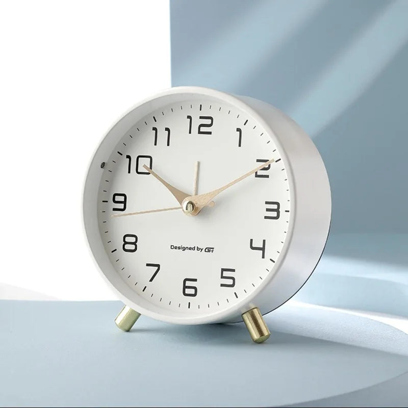 Sleek Nordic Silent Clock for Elegant Spaces