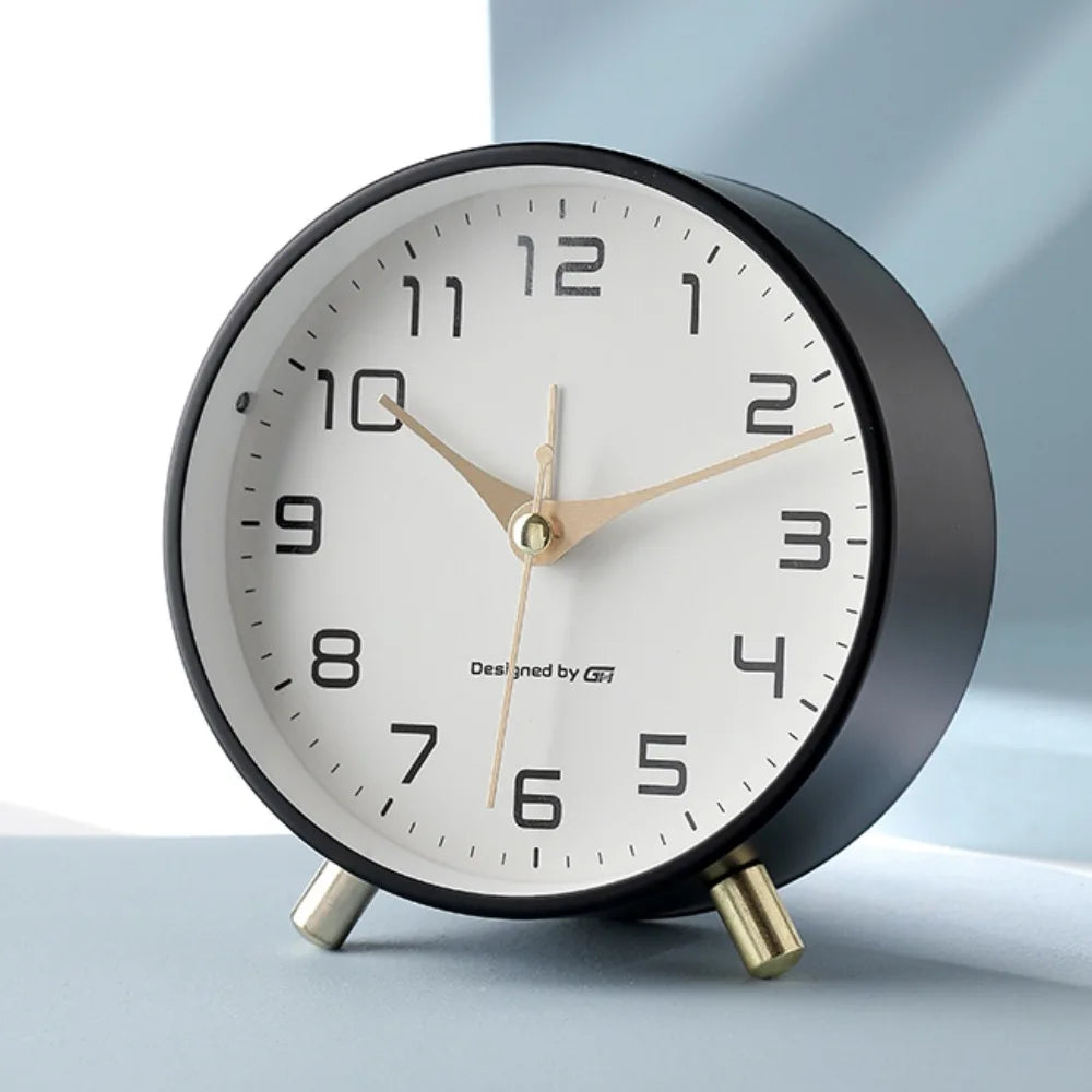 Sleek Nordic Silent Clock for Elegant Spaces