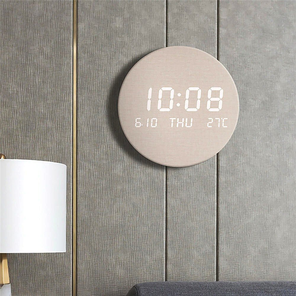 Scandinavian Style Digital Clock for Tables