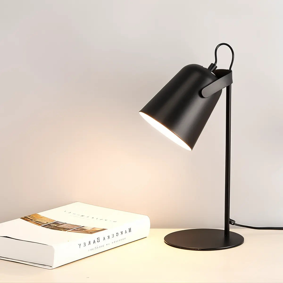 Adjustable Shade Table Lamp in Nordic Design