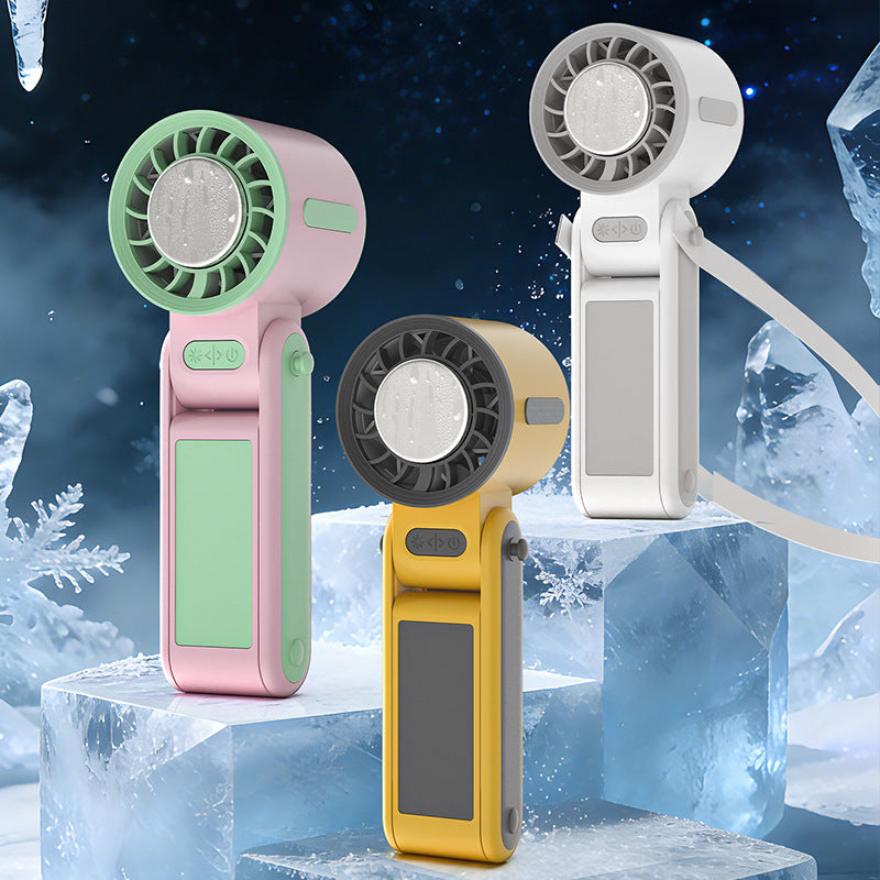 Handheld Cooling Fan with Adjustable Tilt and Strong Battery – Ideal for Home, Office & Summer Activities