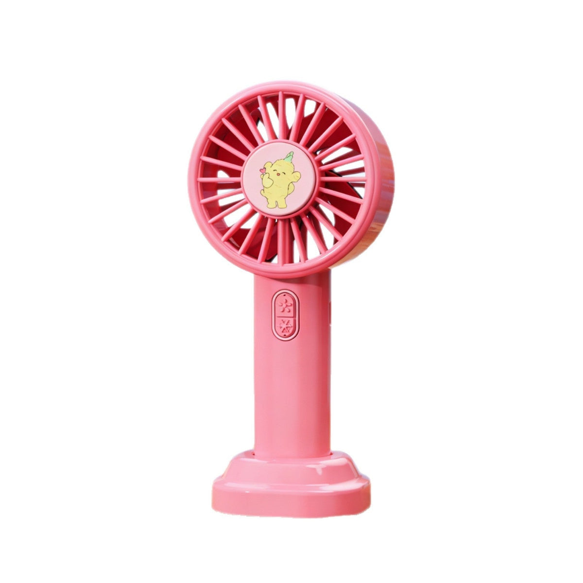 Compact Handheld Fan with Unique Design – USB Rechargeable for Travel, Gym & Outdoor Use