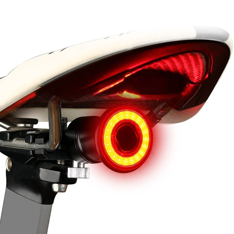 USB Rechargeable Rear Bicycle Light with Brake Detection