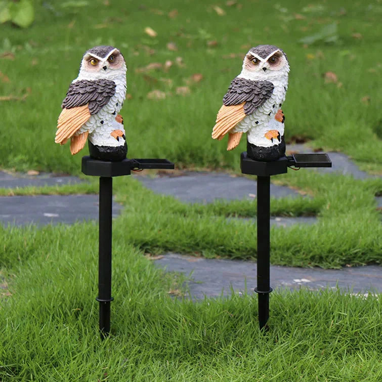 LED Garden and Terrace Owl Solar Light Decoration