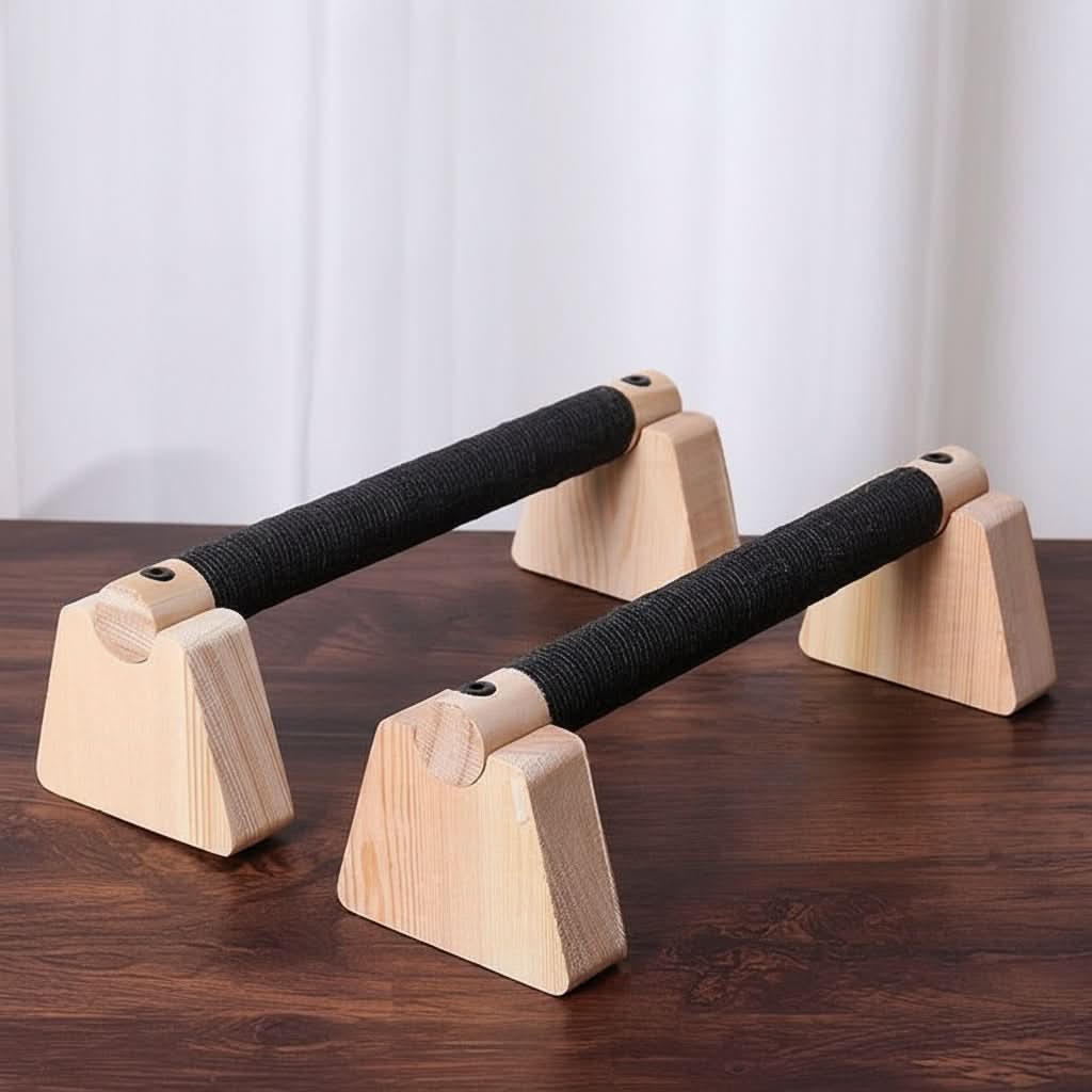 Wooden Exercise Bars for Daily Home Workouts