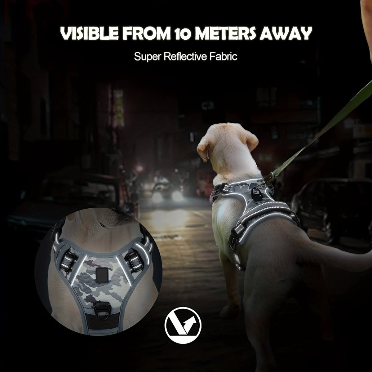 Anti-Pull Dog Harness with Handle for Better Control