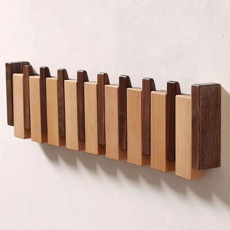 Folding Wall Hook Organizer for Coats and Accessories