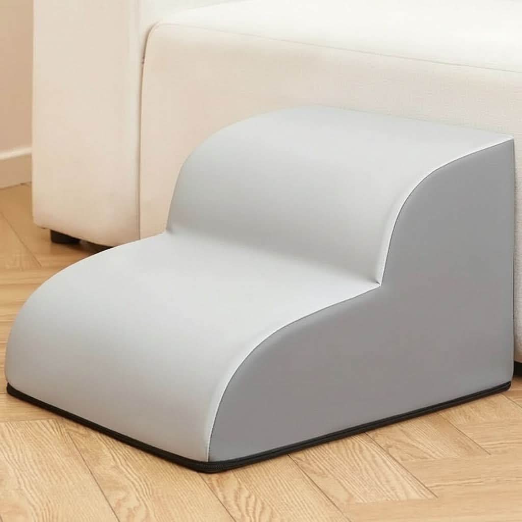 Stylish Pet Steps for Safe Elevated Access to Furniture