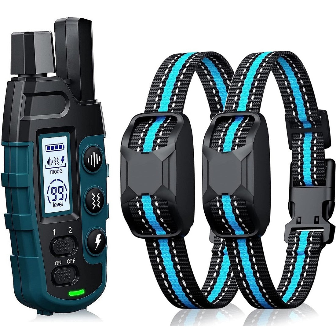Long-Range Waterproof Dog Training Collar with Custom Modes