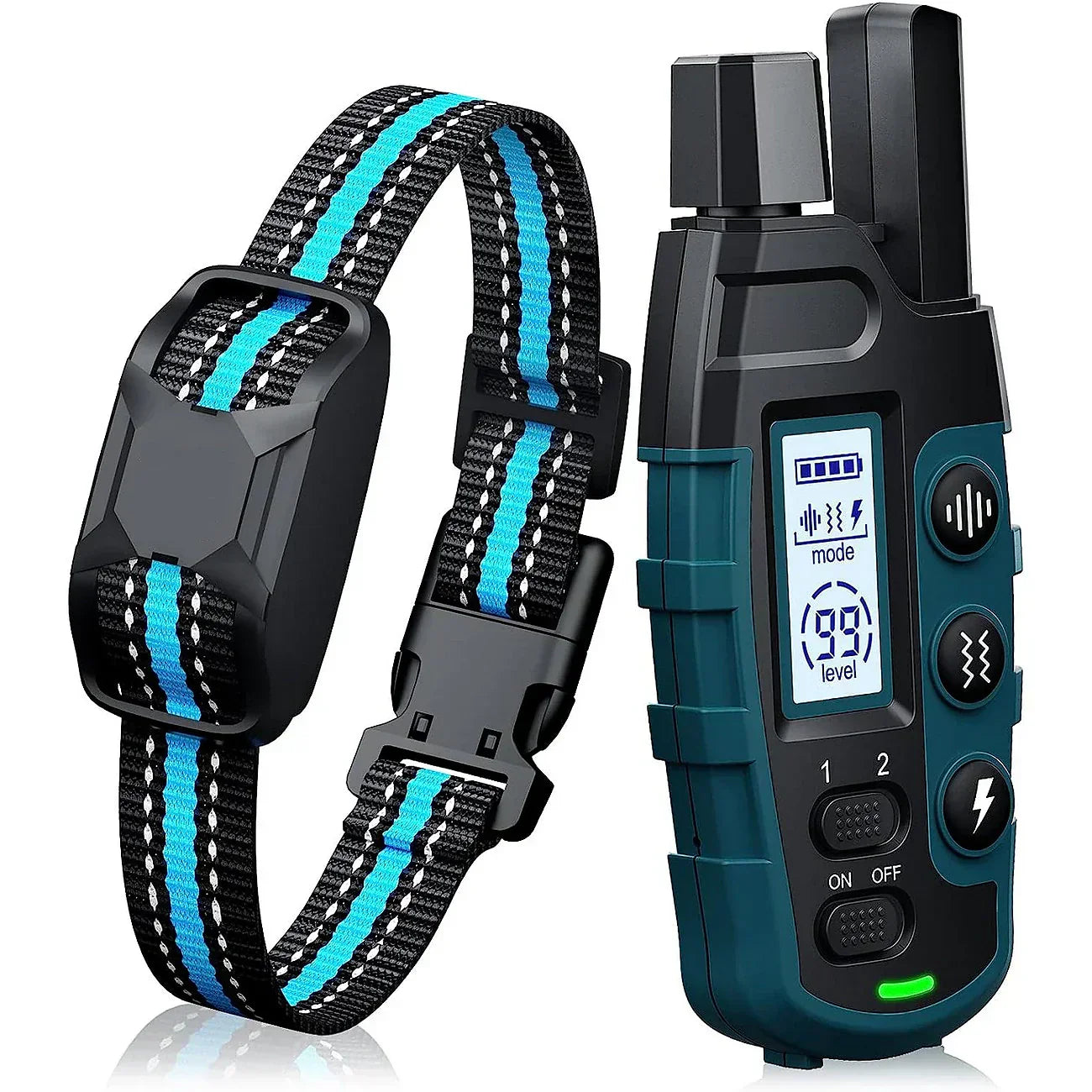 Long-Range Waterproof Dog Training Collar with Custom Modes