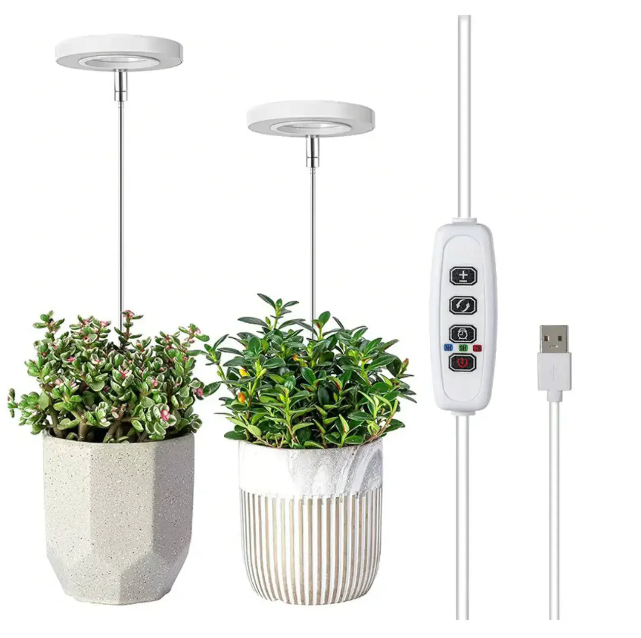 Full Spectrum Plant Growth Lamp with Timer and Dimming Function