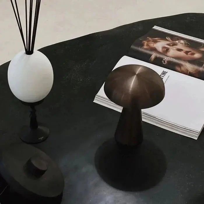 Metal Table Lamp with Wireless Design – 3 Brightness Settings, Warm Light
