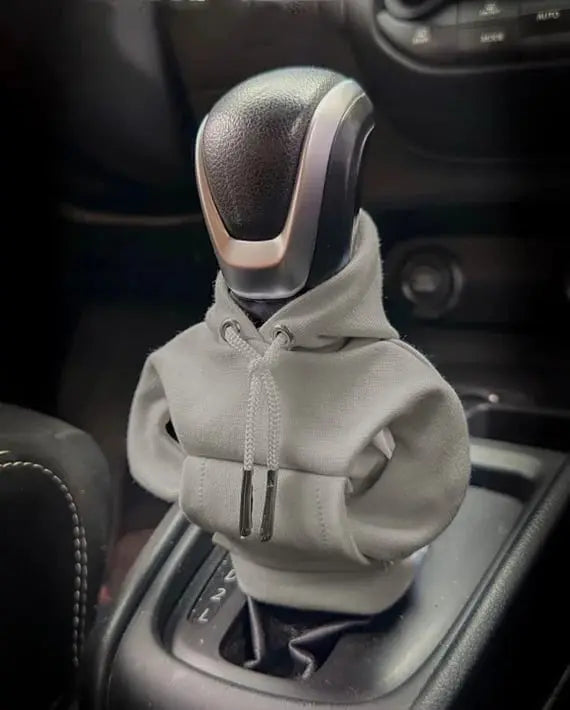 Washable Plush Fabric Gear Shift Cover Set (2 Pieces)