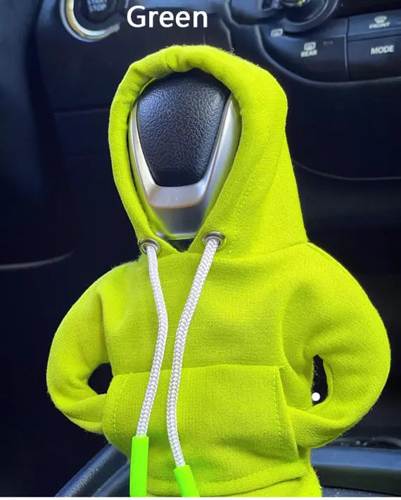 Washable Plush Fabric Gear Shift Cover Set (2 Pieces)