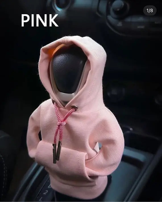 Washable Plush Fabric Gear Shift Cover Set (2 Pieces)