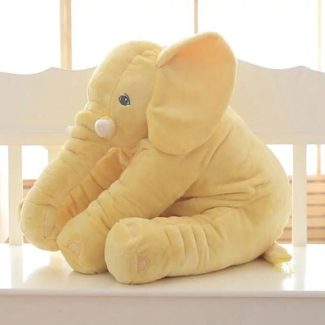 Soft Plush Elephant Cuddle Pillow for Kids