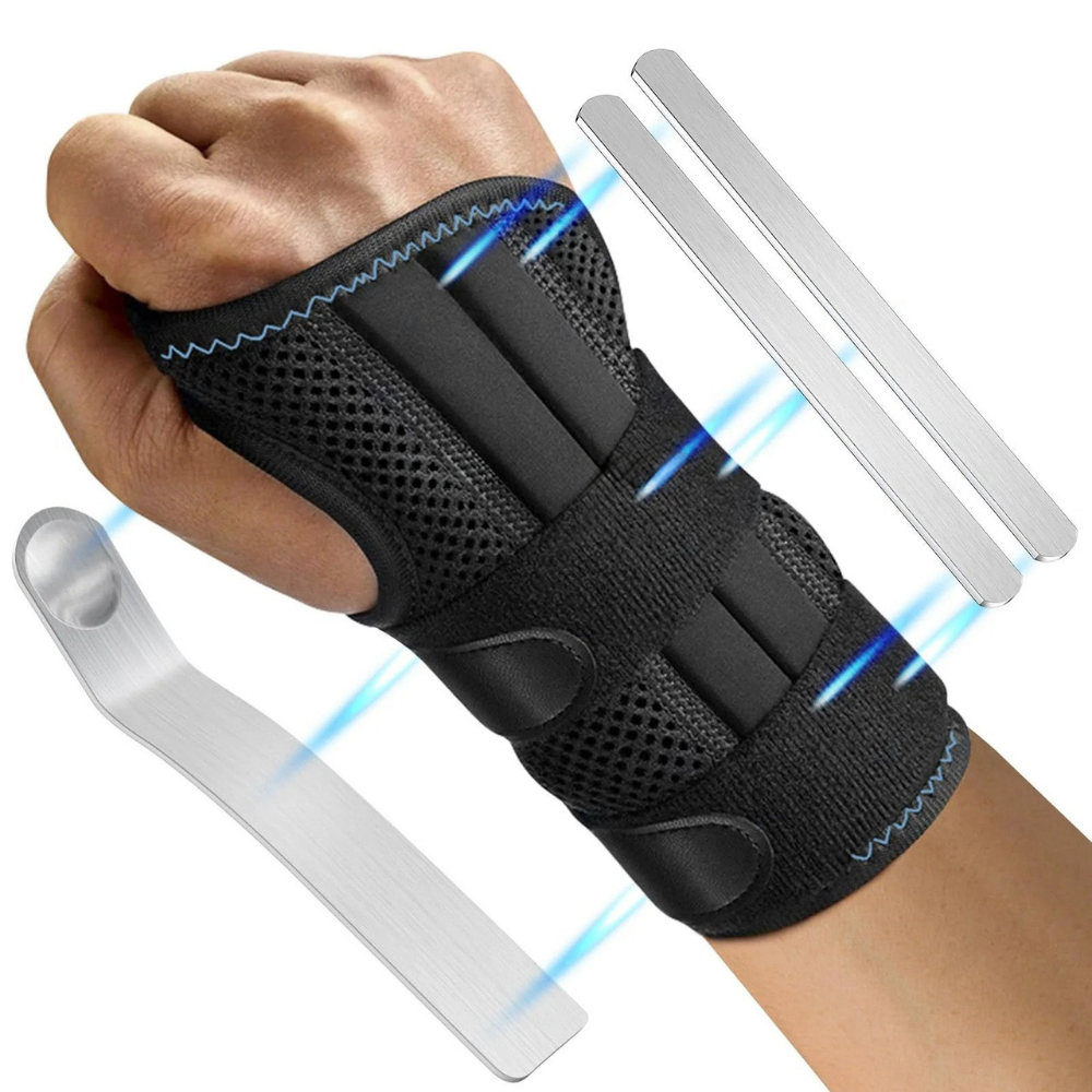 Adjustable Stabilizing Wrist Support with Splint
