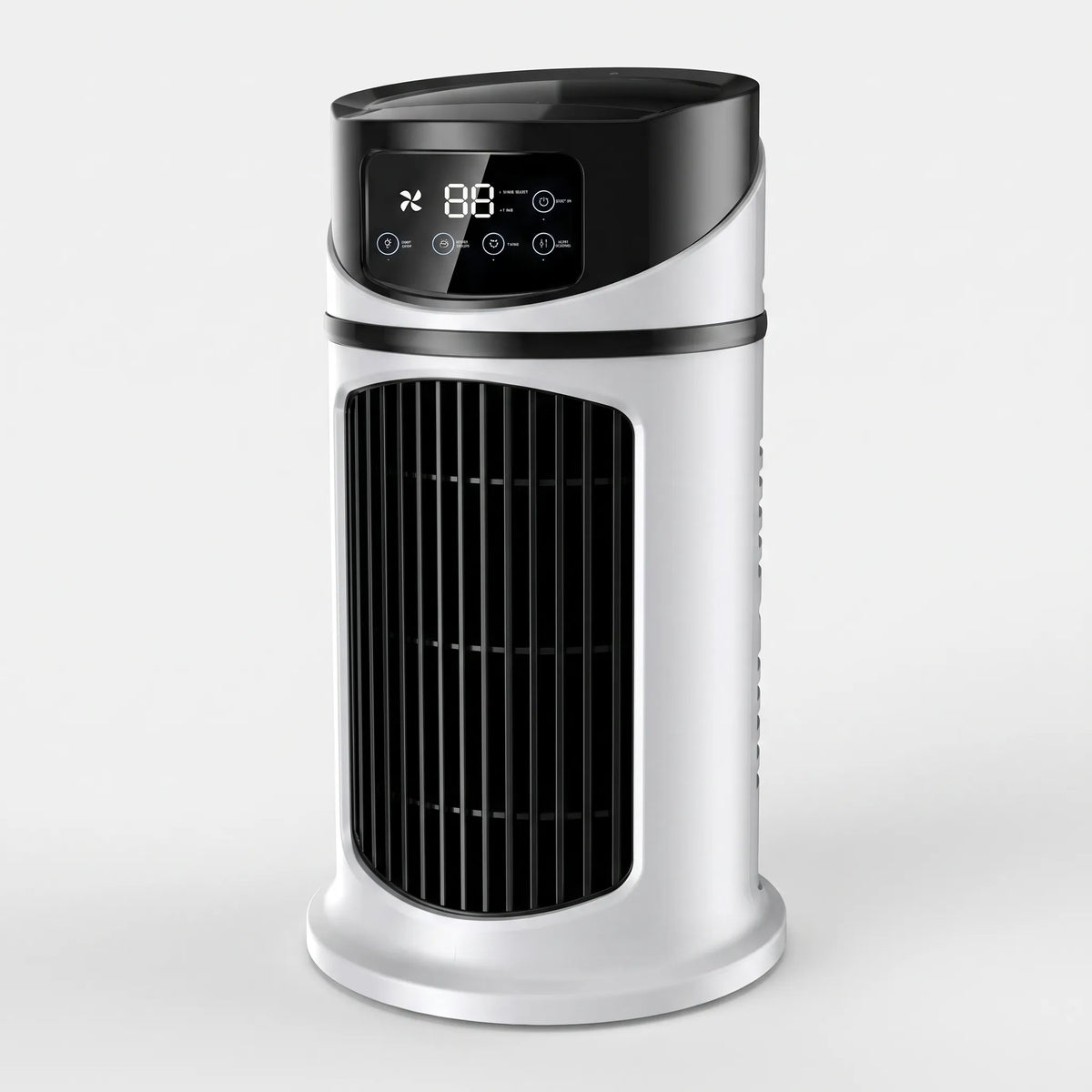 USB Desk Fan with Water Reservoir – Portable Misting Cooler with 9 Speeds and Timer