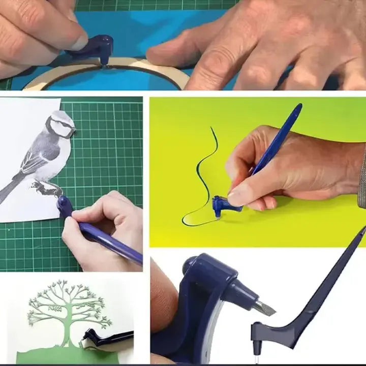 Set of 2 Precision Cutting Tools – Includes Replaceable Blades