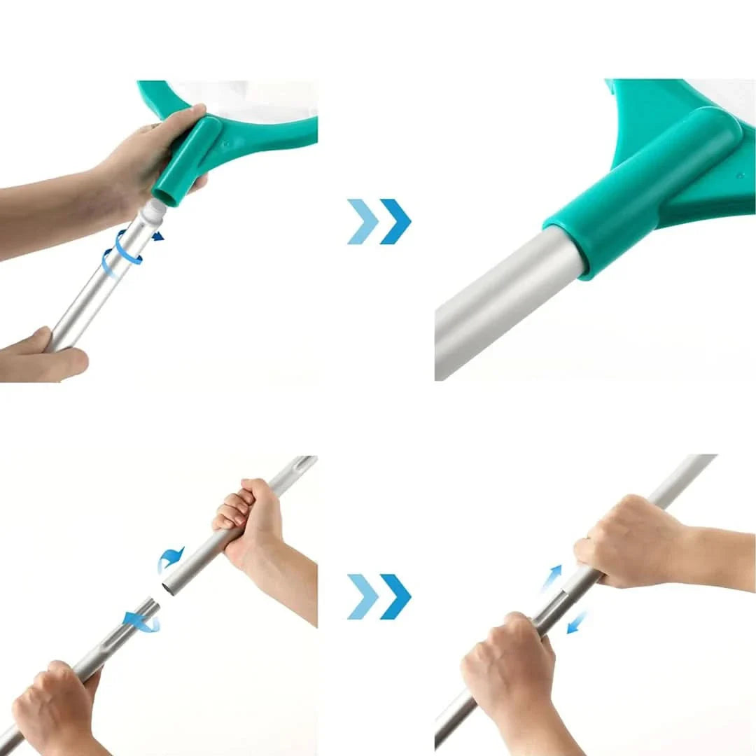 Retractable Pond Cleaner for Debris and Leaves