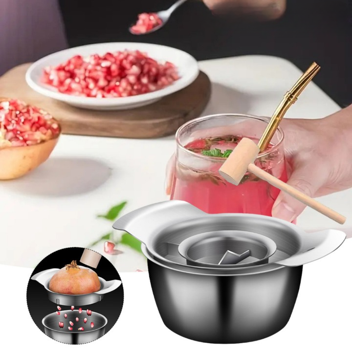 Pomegranate Seed Extractor in Stainless Steel – Easy to Use