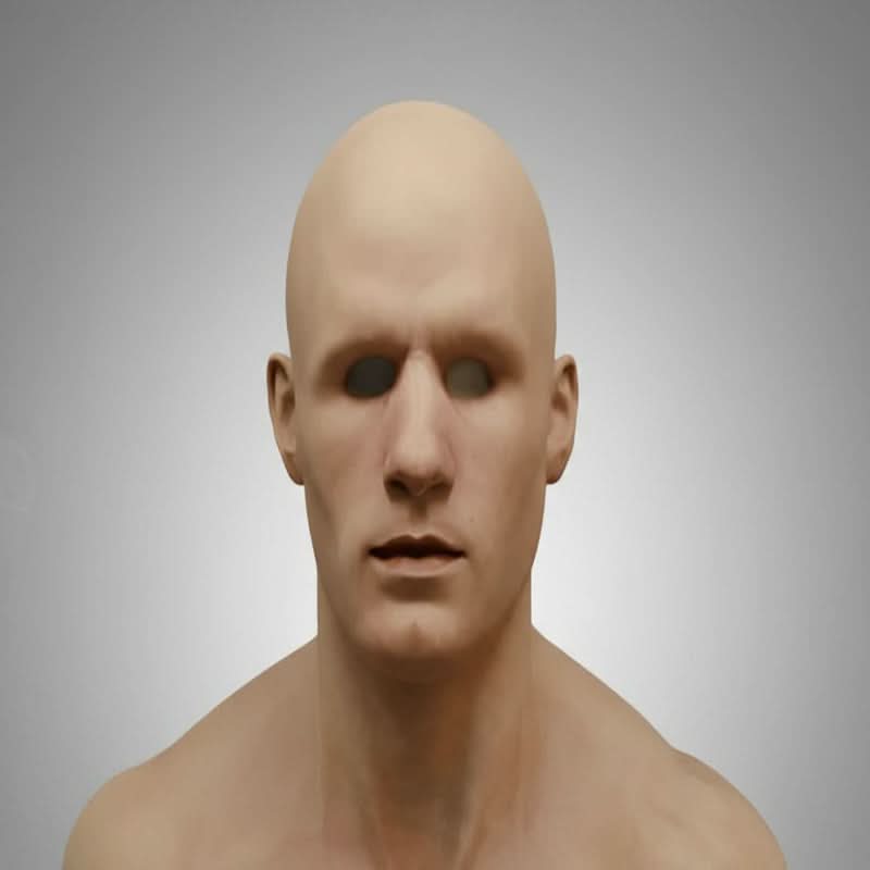 Realistic Latex Mask for Transforming into Expressive Characters