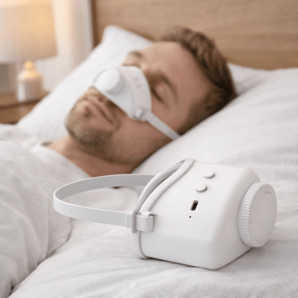 SnoozeEase - Smart Nebulizer for Snoring Relief and Comfort