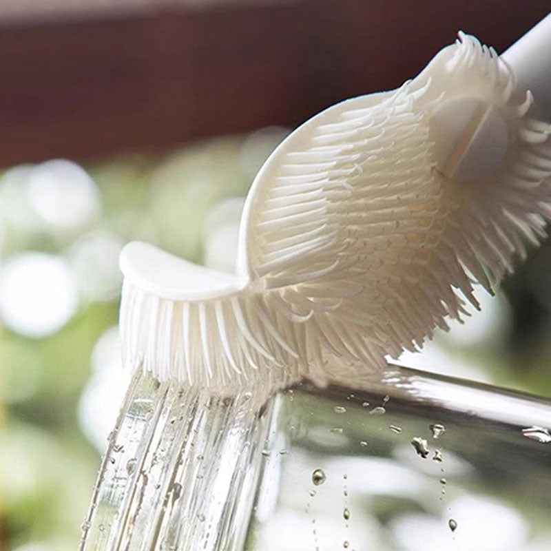Cleaning Brush with Long Handle and Soft Bristles