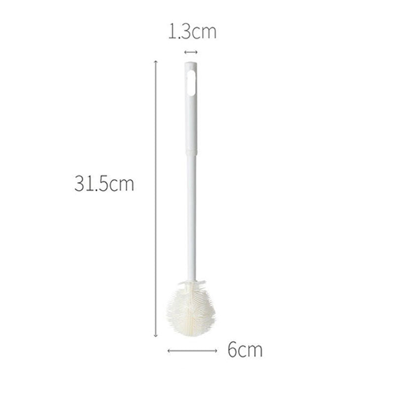 Cleaning Brush with Long Handle and Soft Bristles