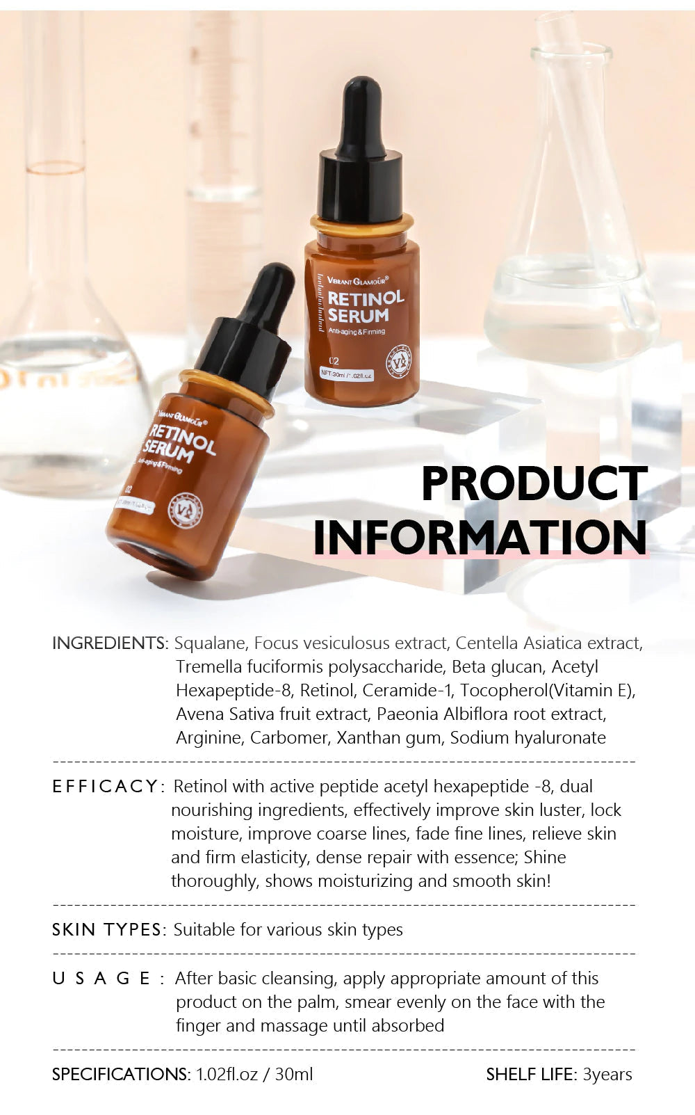 Anti-Aging Serum with Retinol