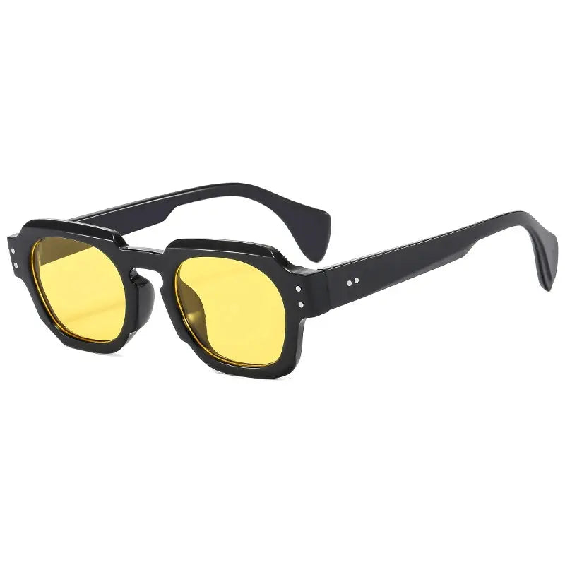 Retro Square Sunglasses with UV400 Protection – Available in 6 Colors