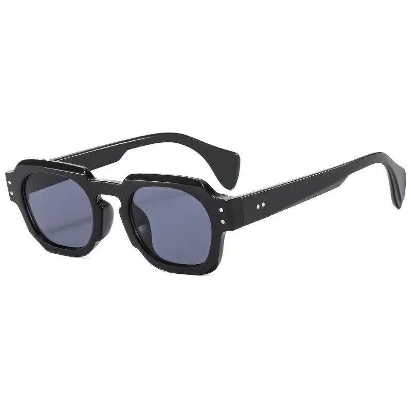 Retro Square Sunglasses with UV400 Protection – Available in 6 Colors