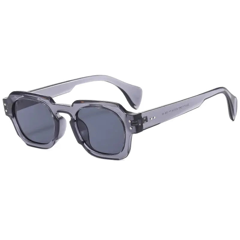 Retro Square Sunglasses with UV400 Protection – Available in 6 Colors