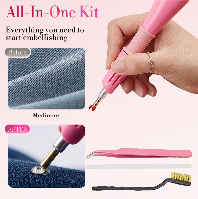 7-in-1 Applicator Kit for Hotfix Rhinestones