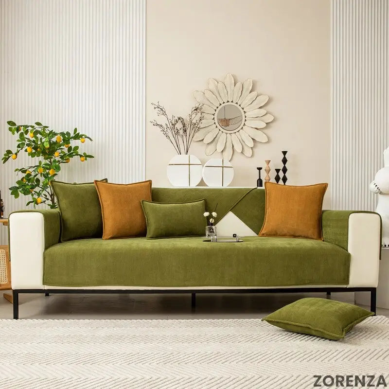 Quick Refresh Non-Slip Couch Cover for a New Look