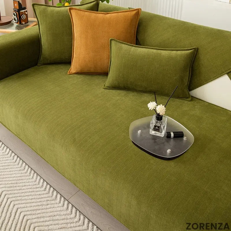 Quick Refresh Non-Slip Couch Cover for a New Look