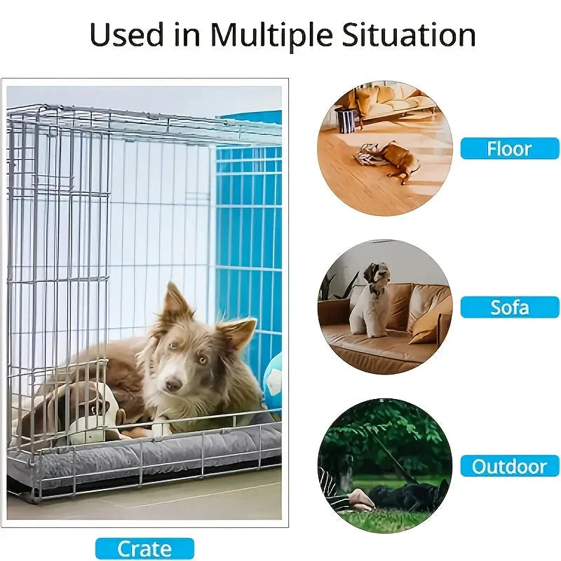 XXL Dog Mattress with Soft Plush Top - 120 x 60 cm