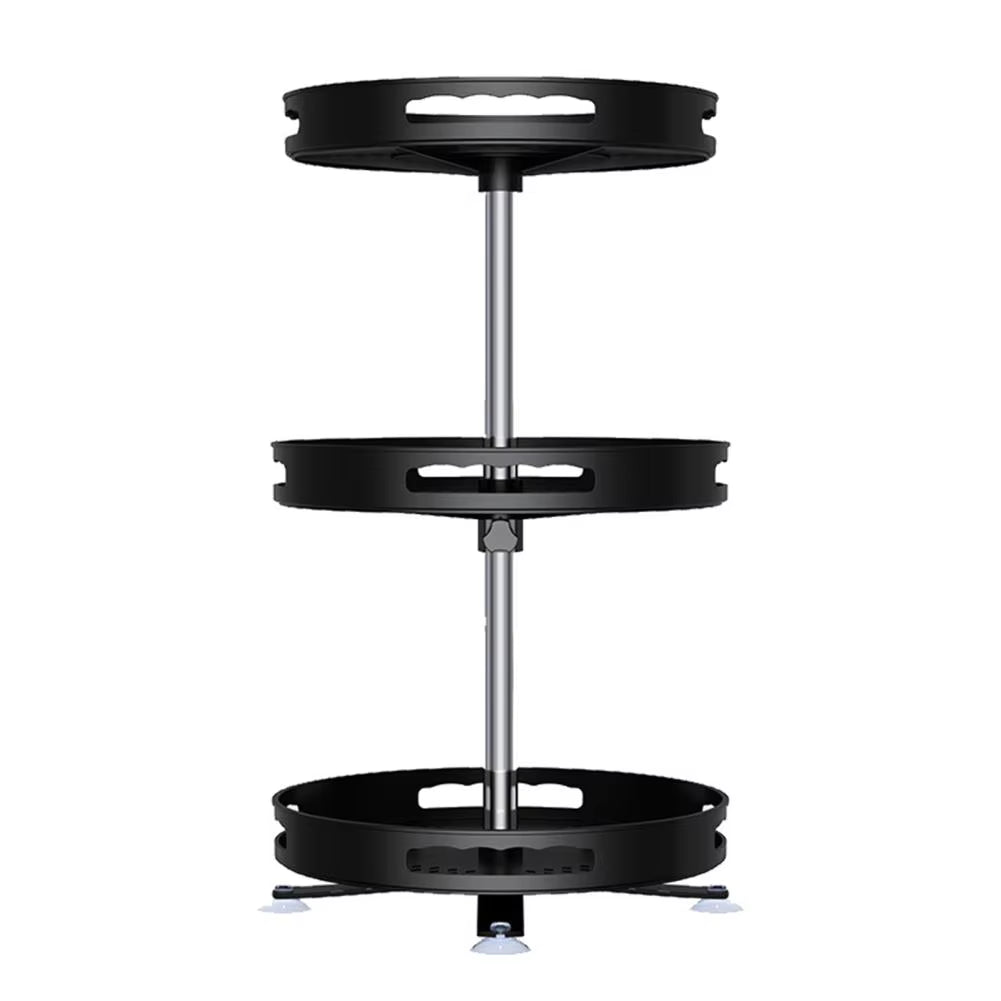 Tiered Spice Organizer with Rotating Design
