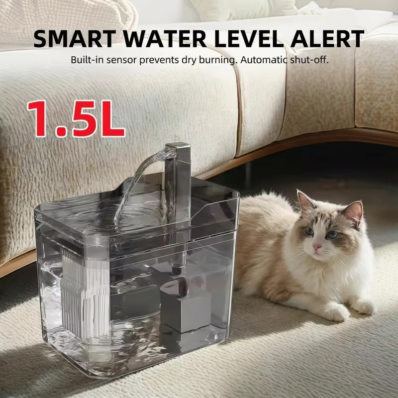Automatic Pump Cat Water Dispenser – Silent Functionality