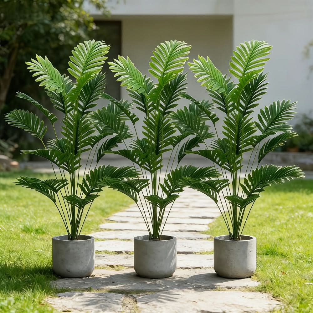 Decorative Tropical Palm Leaves - Artificial Plant Design
