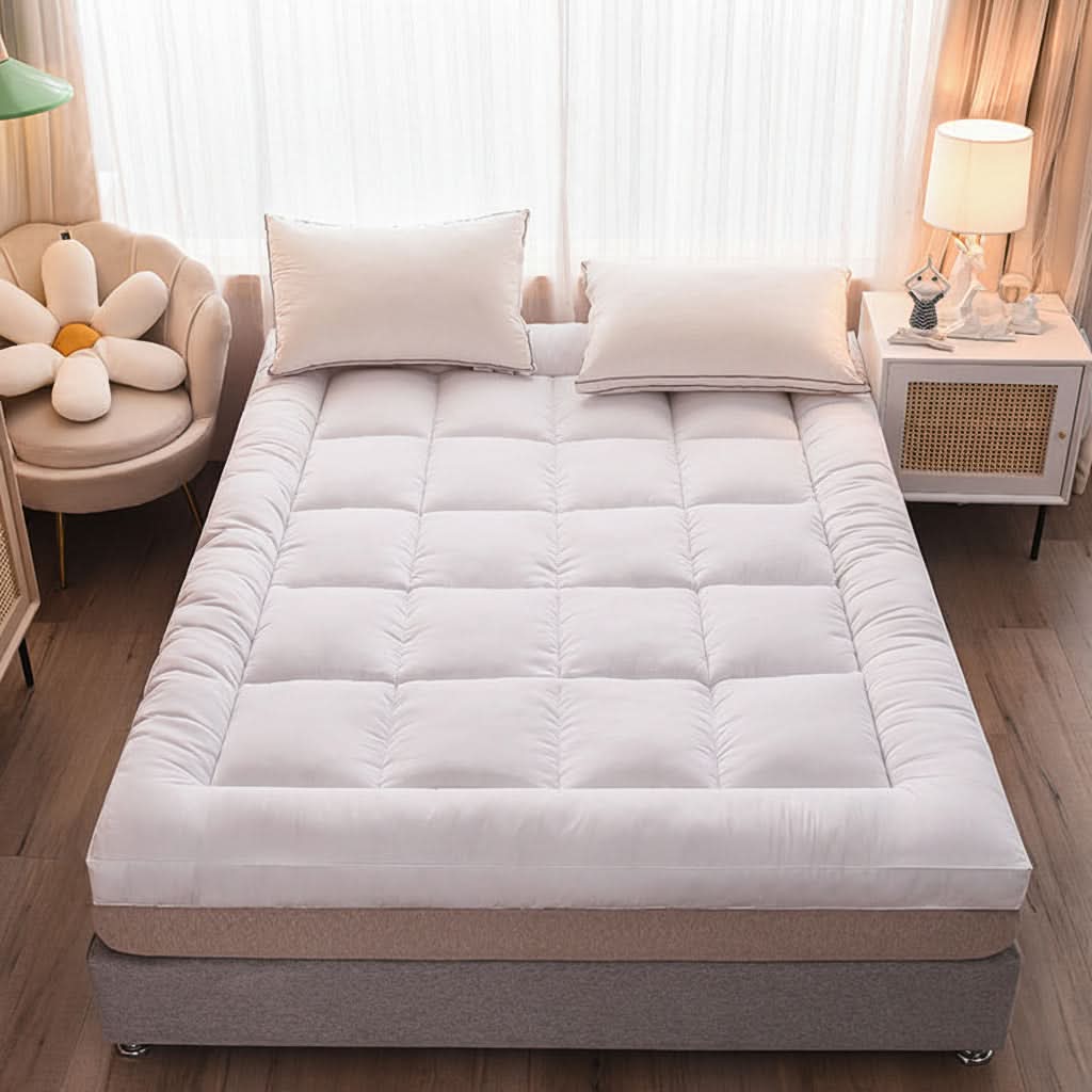 Thick Mattress Protector for Complete Body Comfort and Relaxation