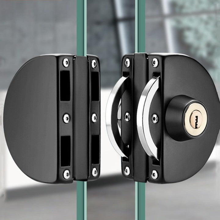 Stainless Steel Sliding Door Lock – No-Drill Safety Latch for Home & Patio