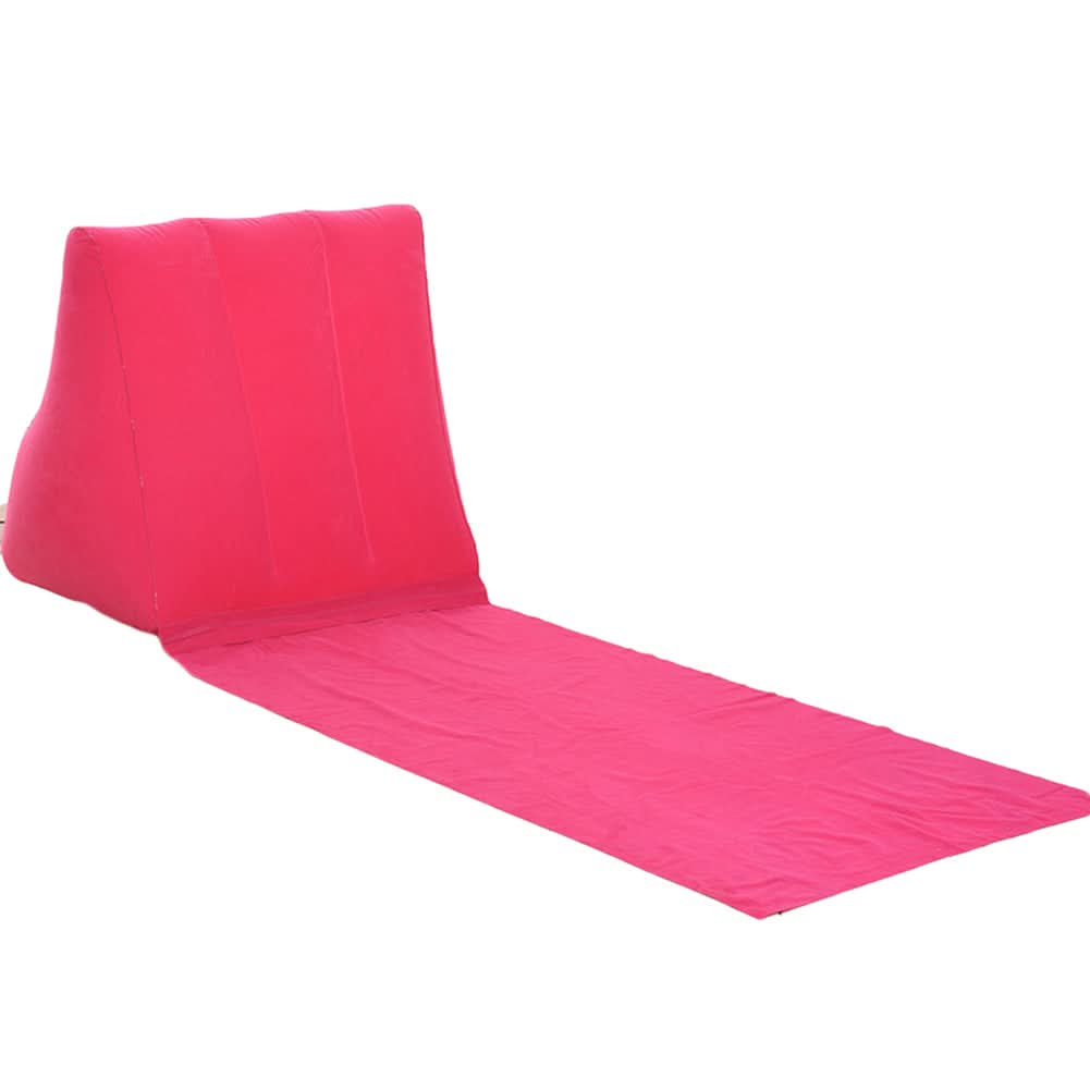Inflatable Relaxation Lounge Chair with Comfortable Back Support