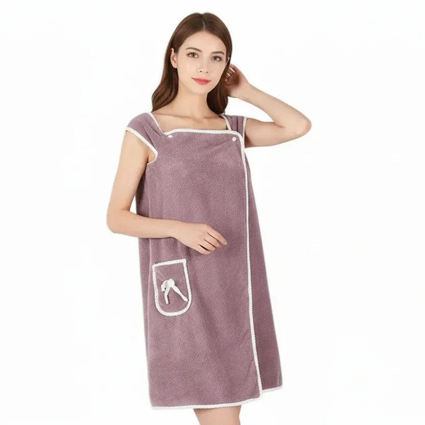 Quick-Drying Wearable Towel for Bathing