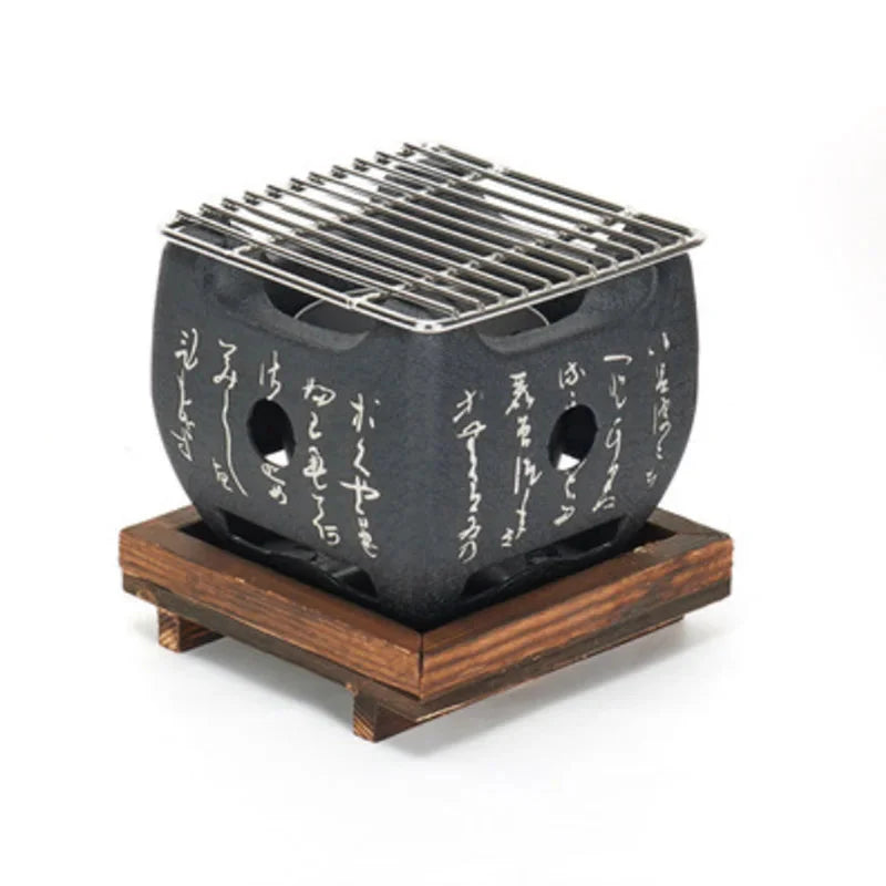 Korean Style Portable Charcoal Grill – Compact Design