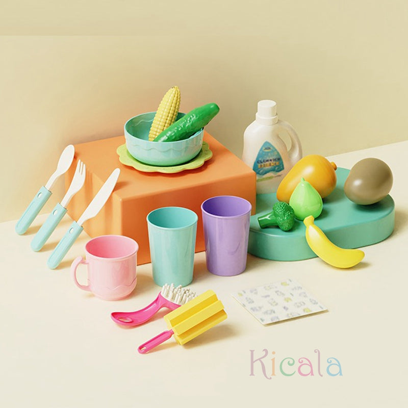 Fountain Water Play Table with Toys and Accessories