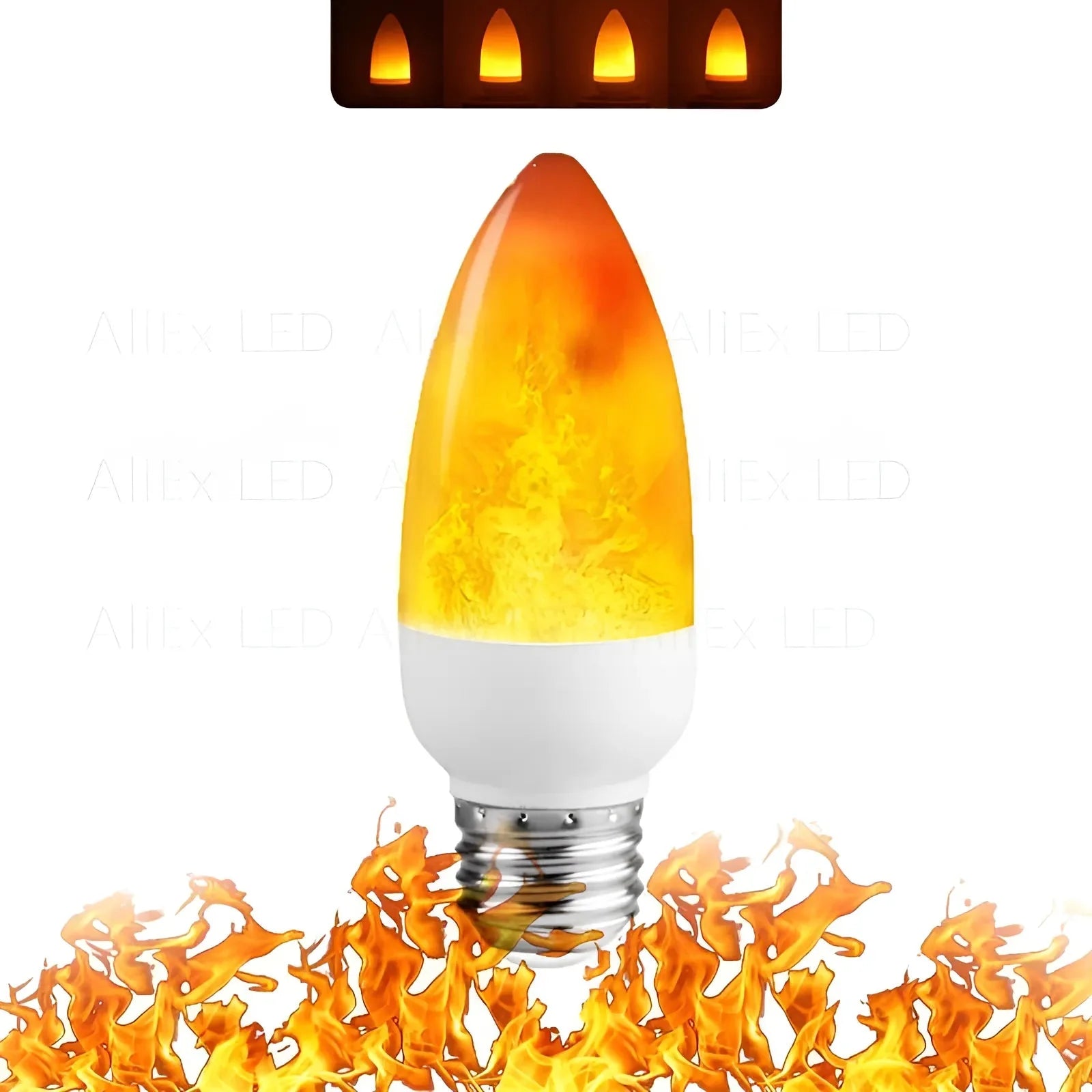 Moving Flame Effect LED Lamp for Ambient Lighting
